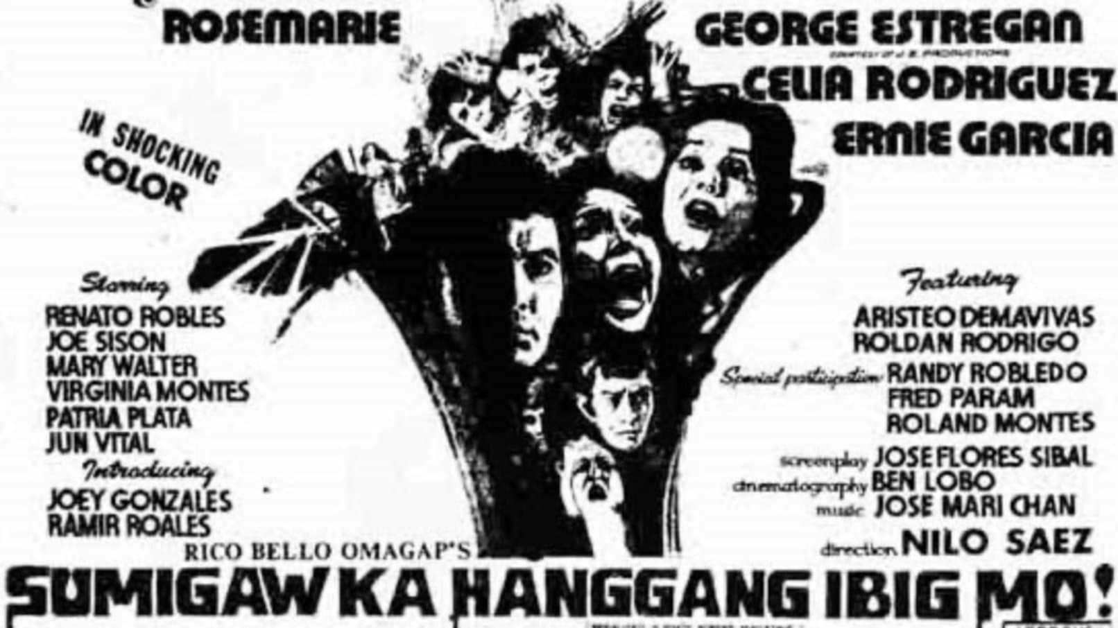 Backdrop for Sumigaw ka hanggang ibig mo!