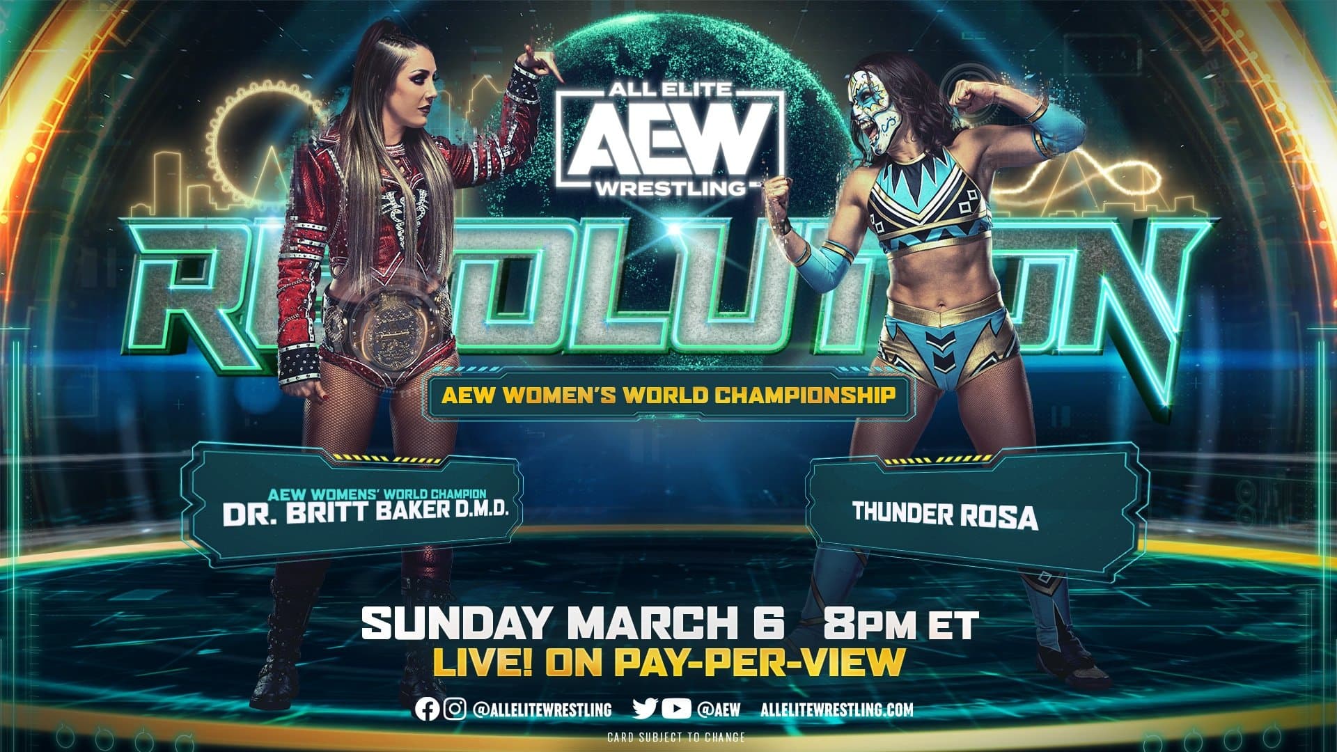 Backdrop for AEW Revolution
