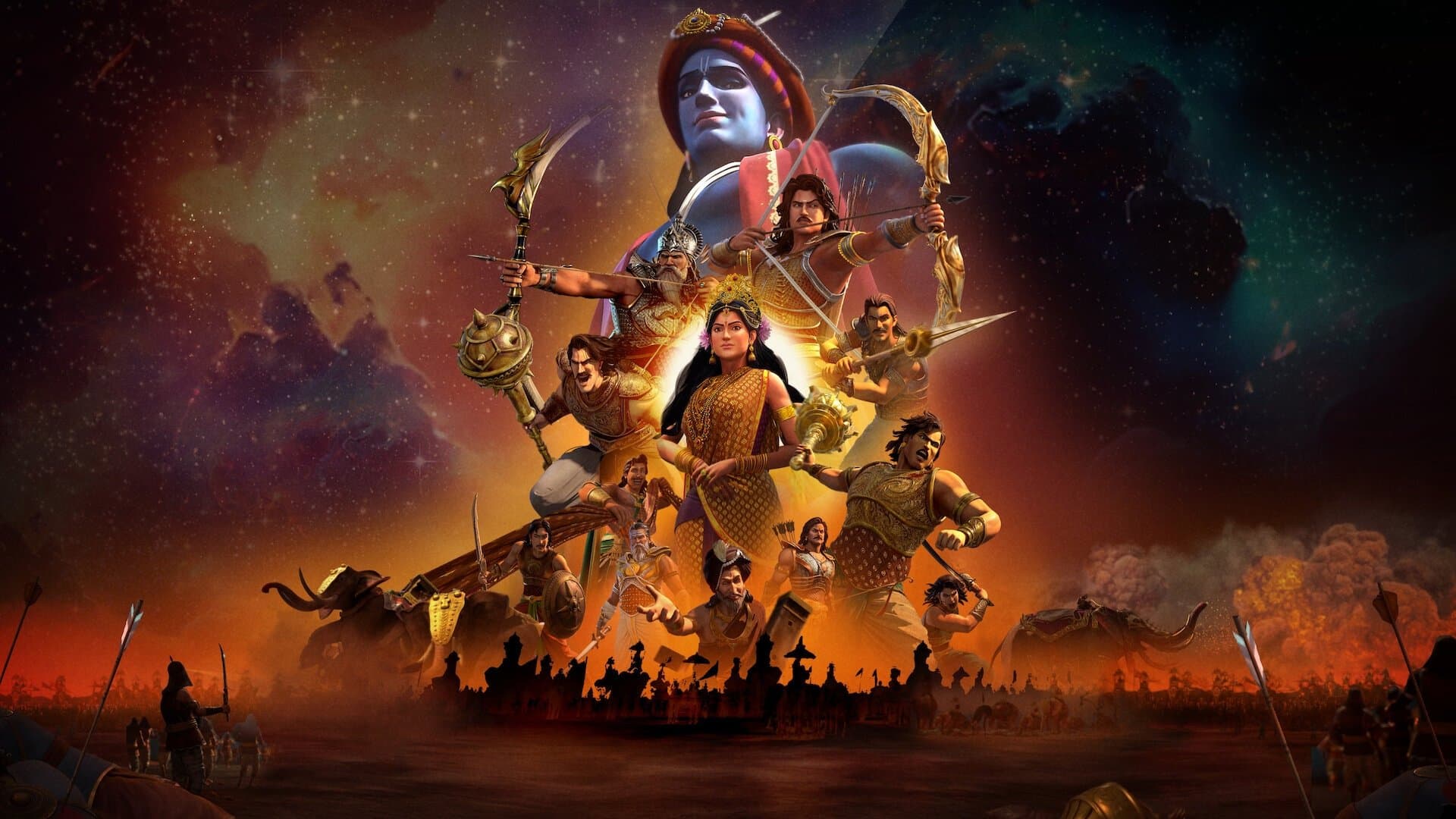 Backdrop for Kurukshetra