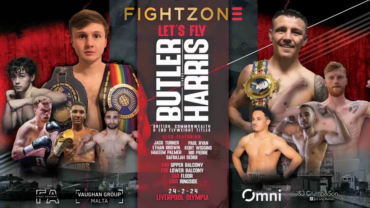 Achtergrond voor Connor Butler vs. Jay Harris