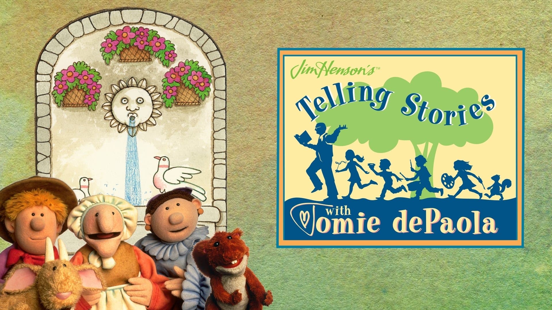 Backdrop for Telling Stories with Tomie dePaola