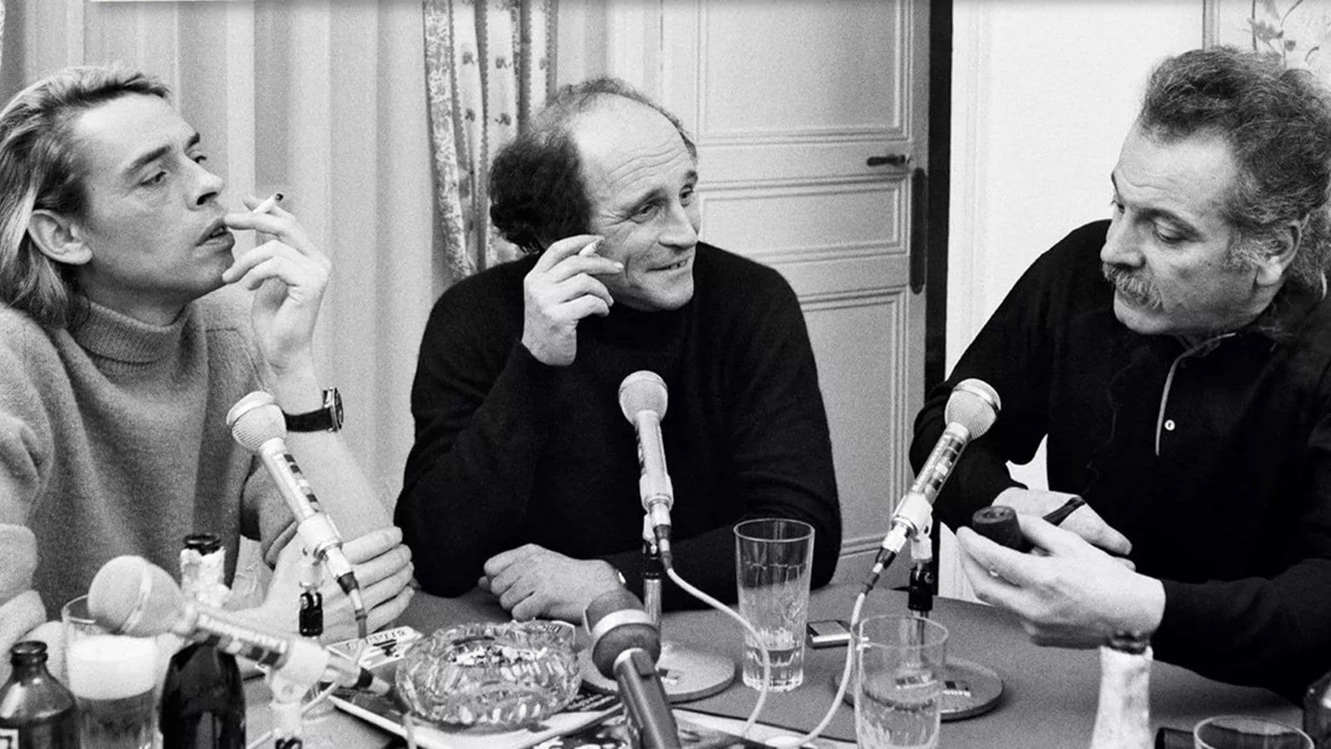 Backdrop for Brel, Brassens, Ferré, trois hommes sur la photo