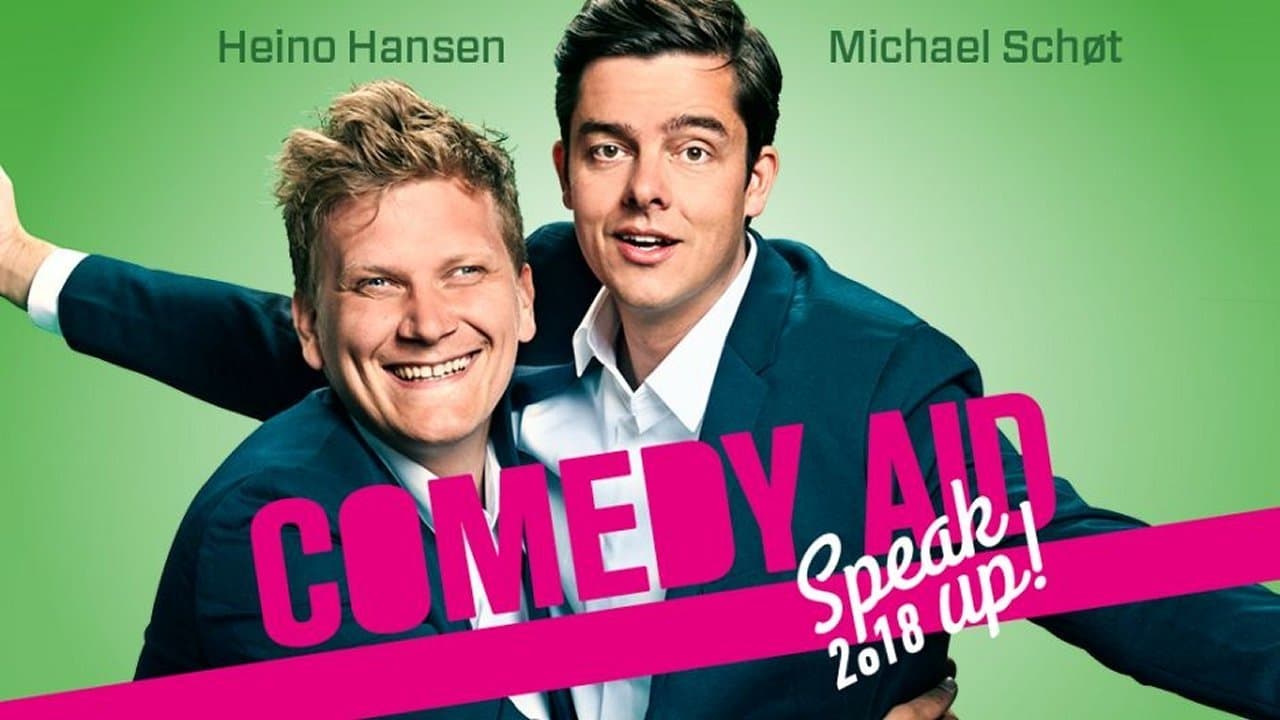 Backdrop for Comedy Aid 2018