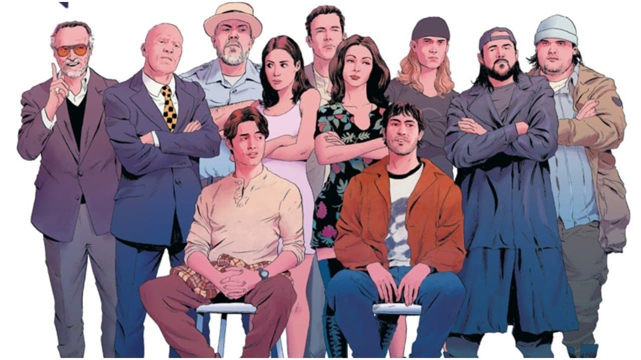 Backdrop for Erection of an Epic - The Making of Mallrats