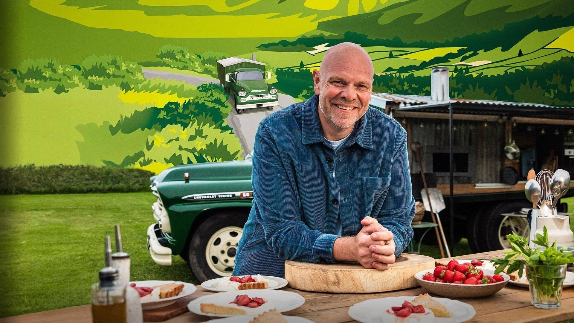 Backdrop for Tom Kerridge Cooks...