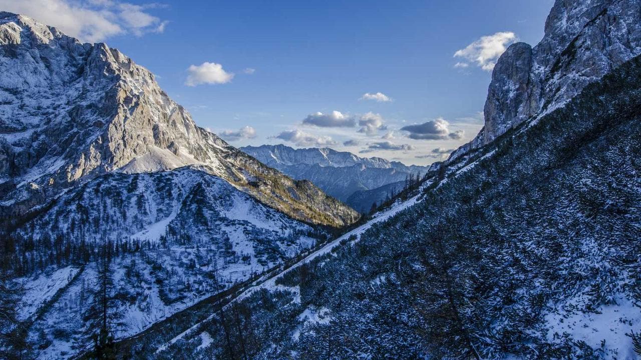 Backdrop for Snow Ploughed