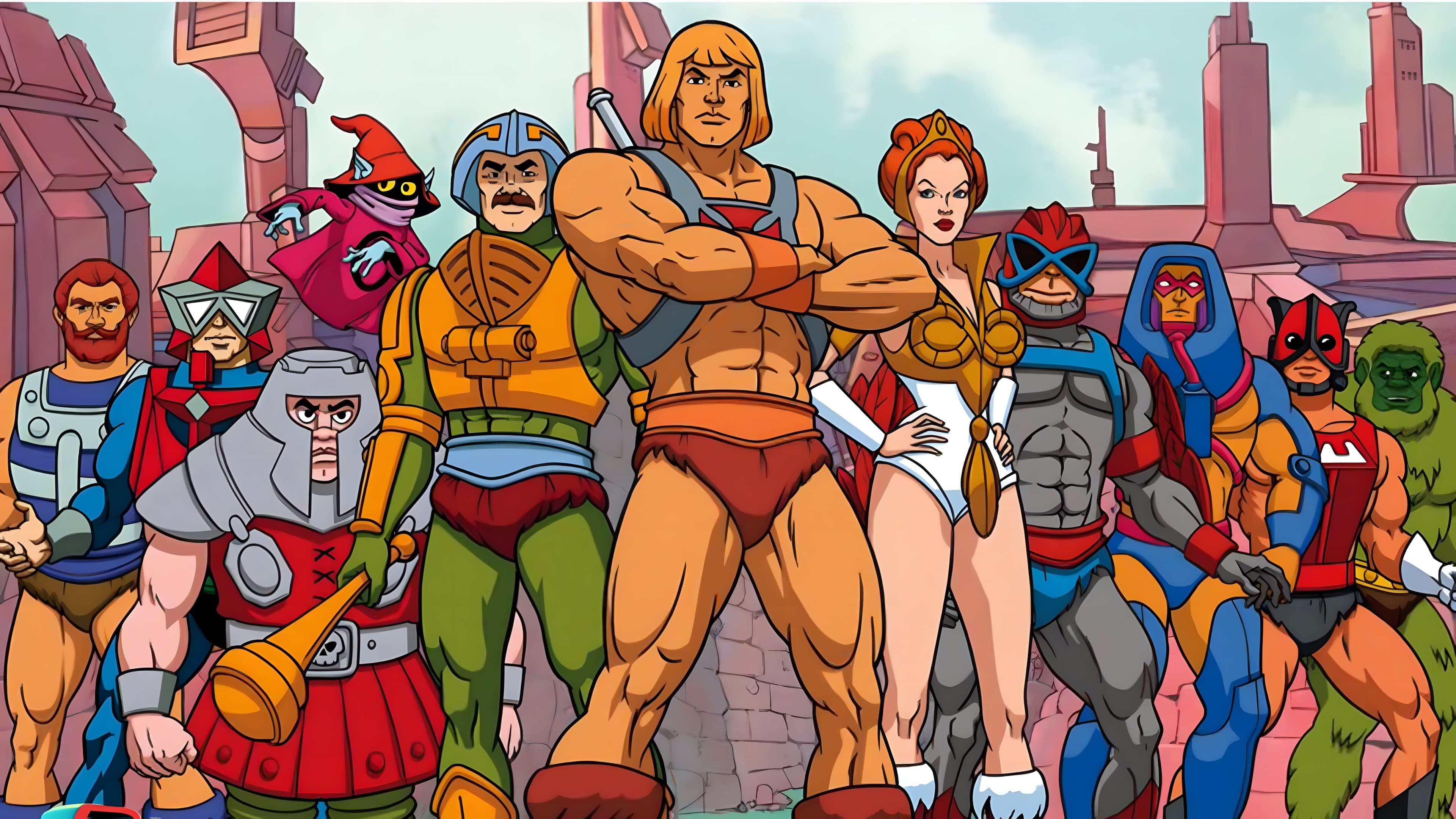 Backdrop for He-Man and the Masters of the Universe