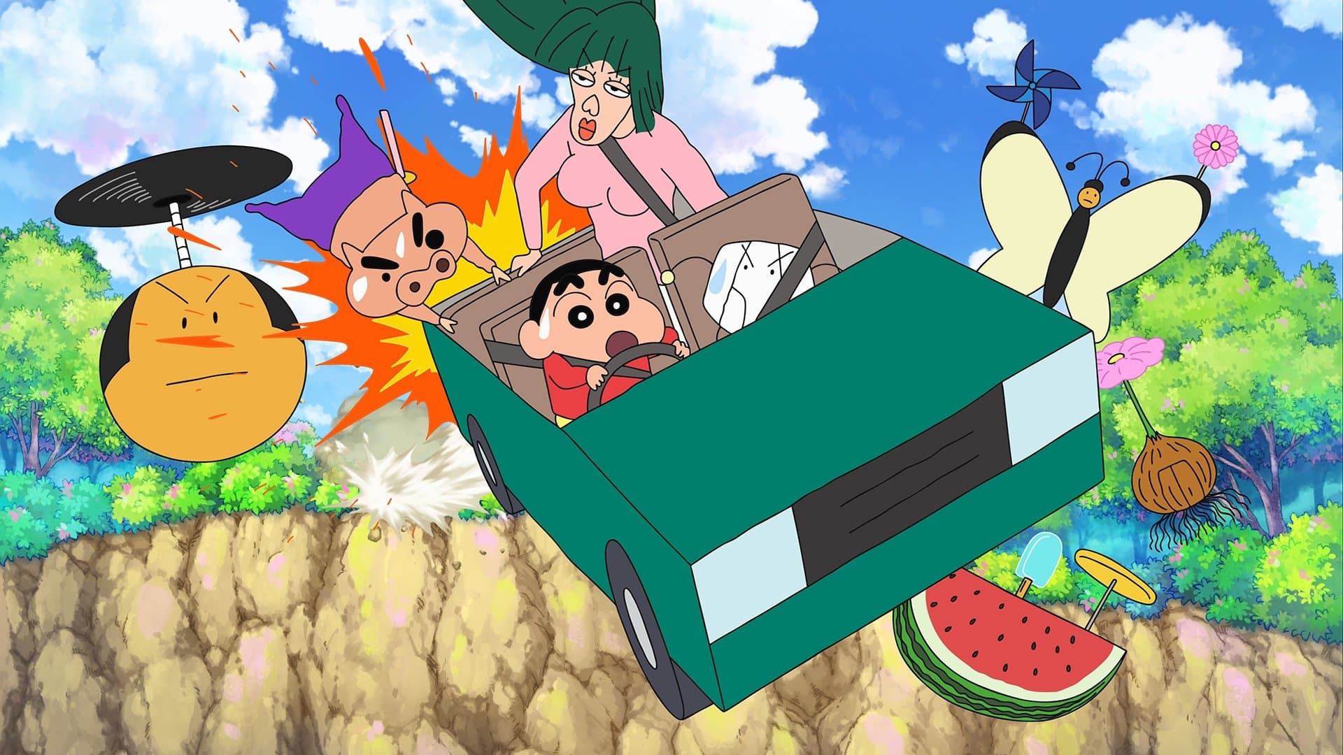 Backdrop for クレヨンしんちゃん 激突!ラクガキングダムとほぼ四人の勇者