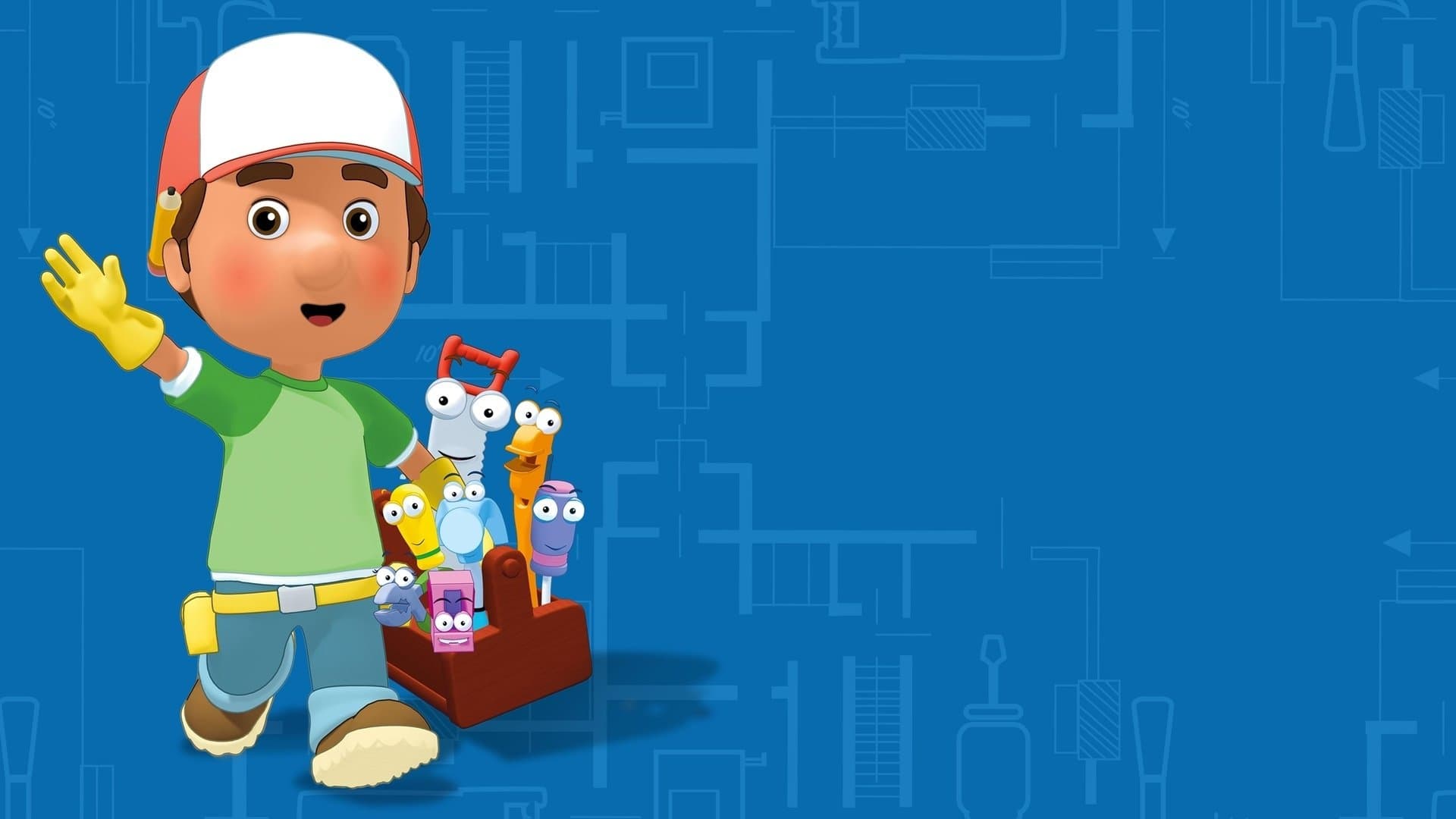 Backdrop for Handy Manny's School for Tools