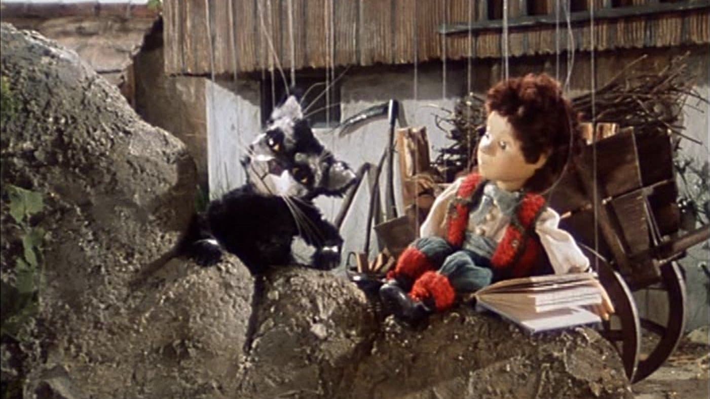 Backdrop for Augsburger Puppenkiste - Kater Mikesch