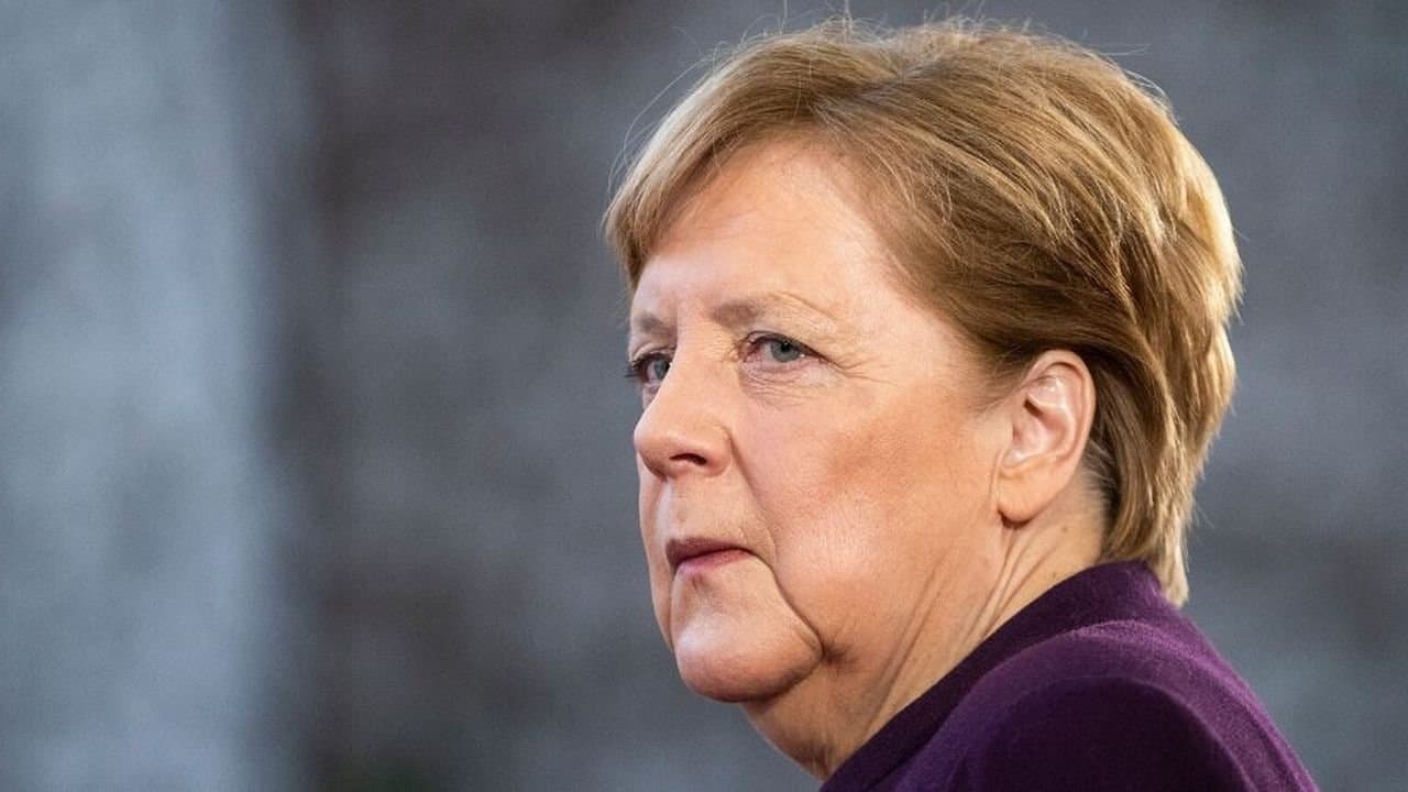 Backdrop for Merkel – Macht der Freiheit