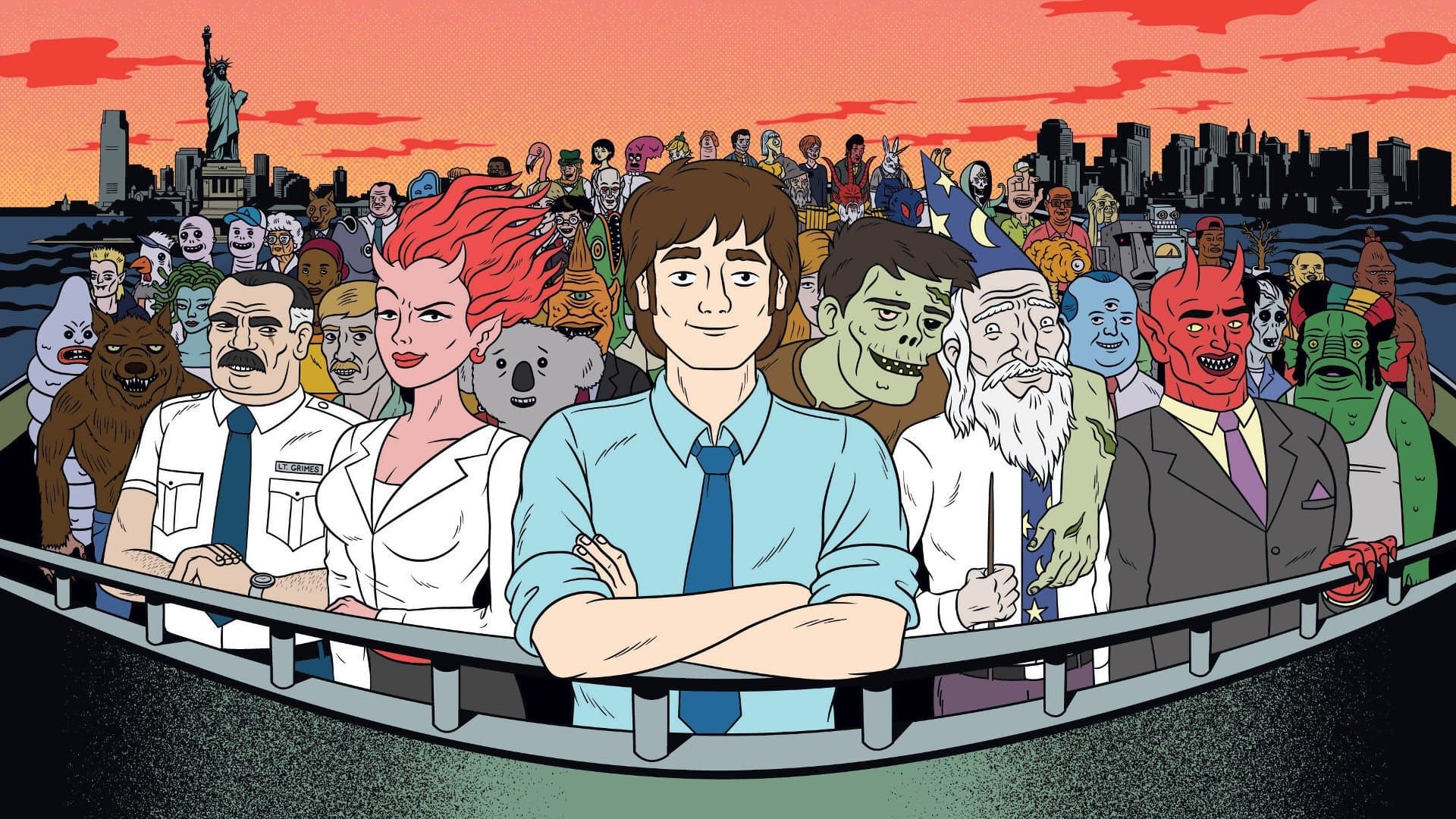Backdrop for Ugly Americans