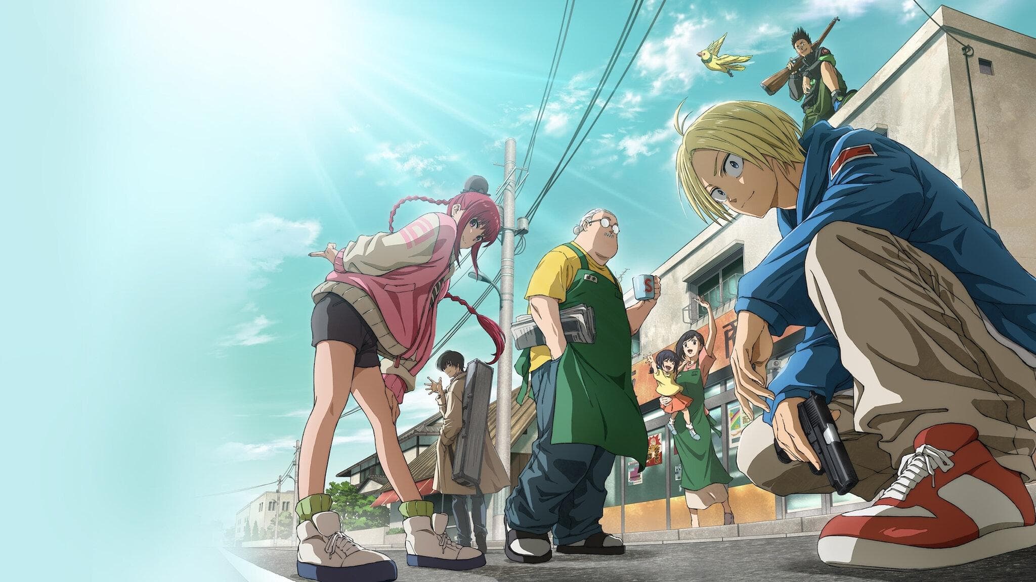 Backdrop for SAKAMOTO DAYS