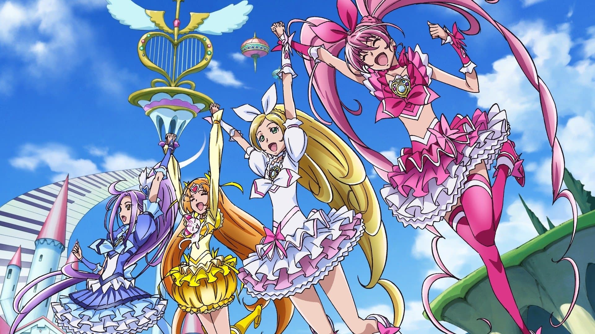 Backdrop for 映画 スイートプリキュア♪ とりもどせ!心がつなぐ奇跡のメロディ♪