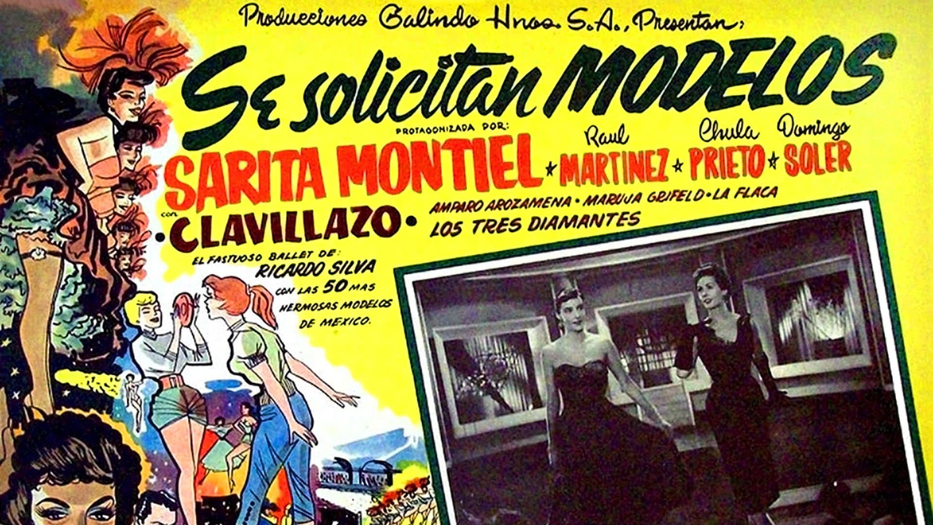 Backdrop for Se solicitan modelos