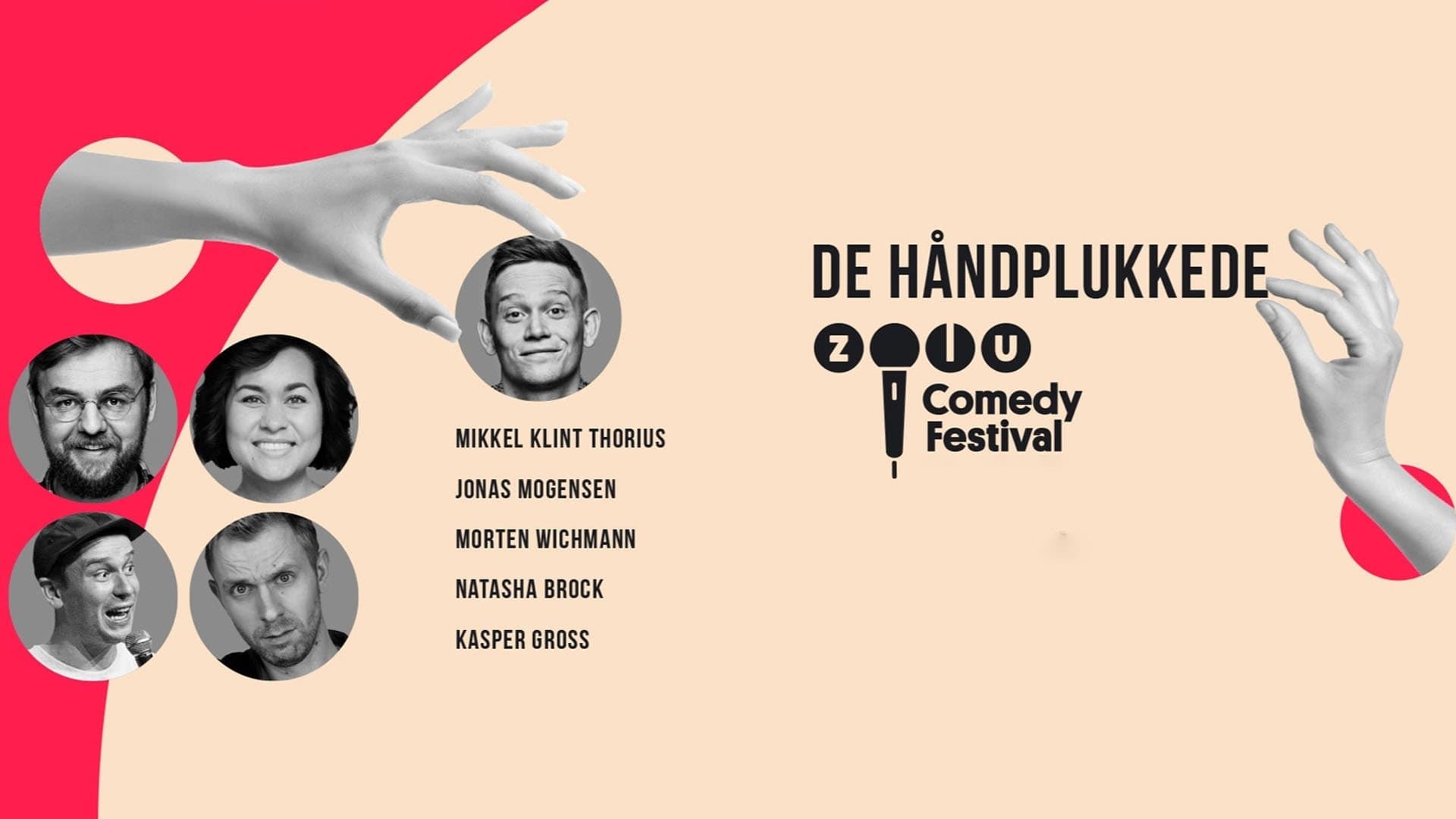 Backdrop for Zulu Comedy Festival: De håndplukkede