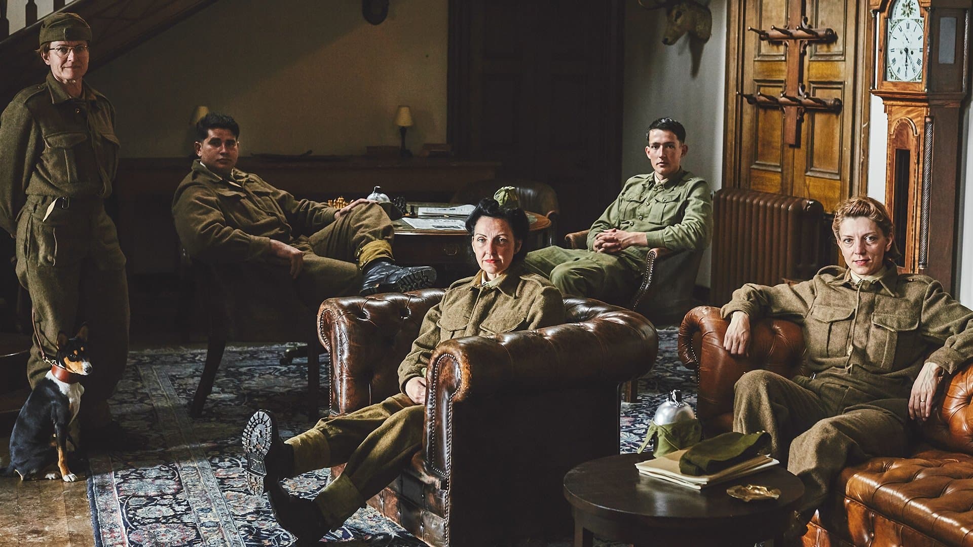 Backdrop for Secret Agent Selection: WW2