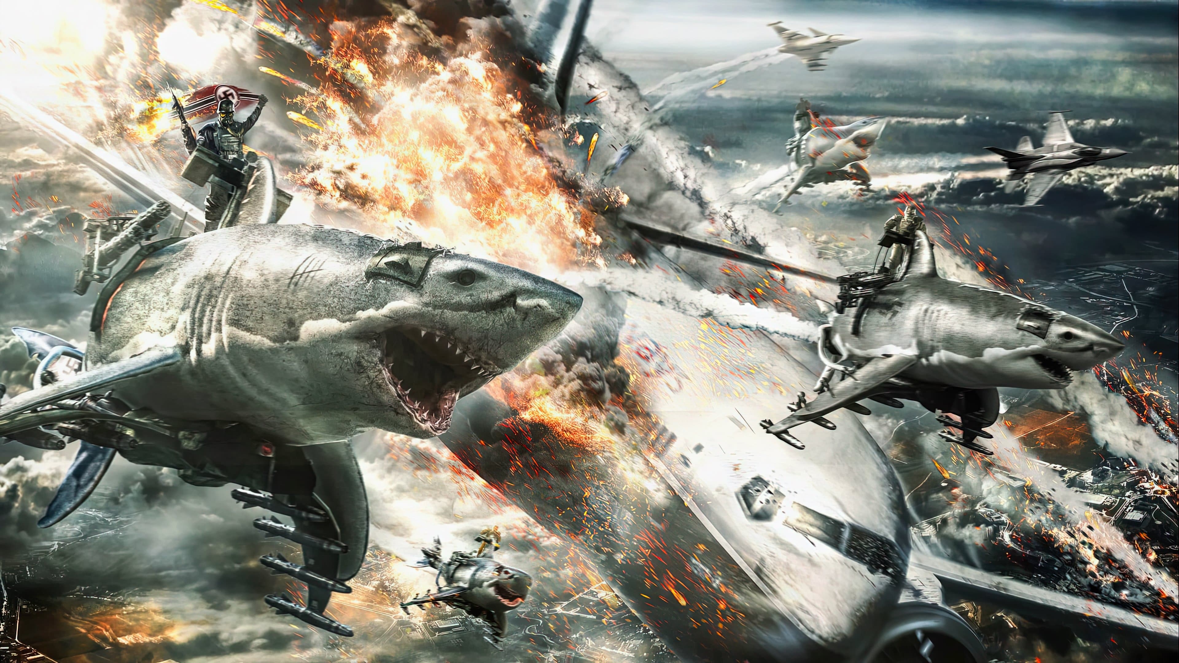 Backdrop for Sky Sharks