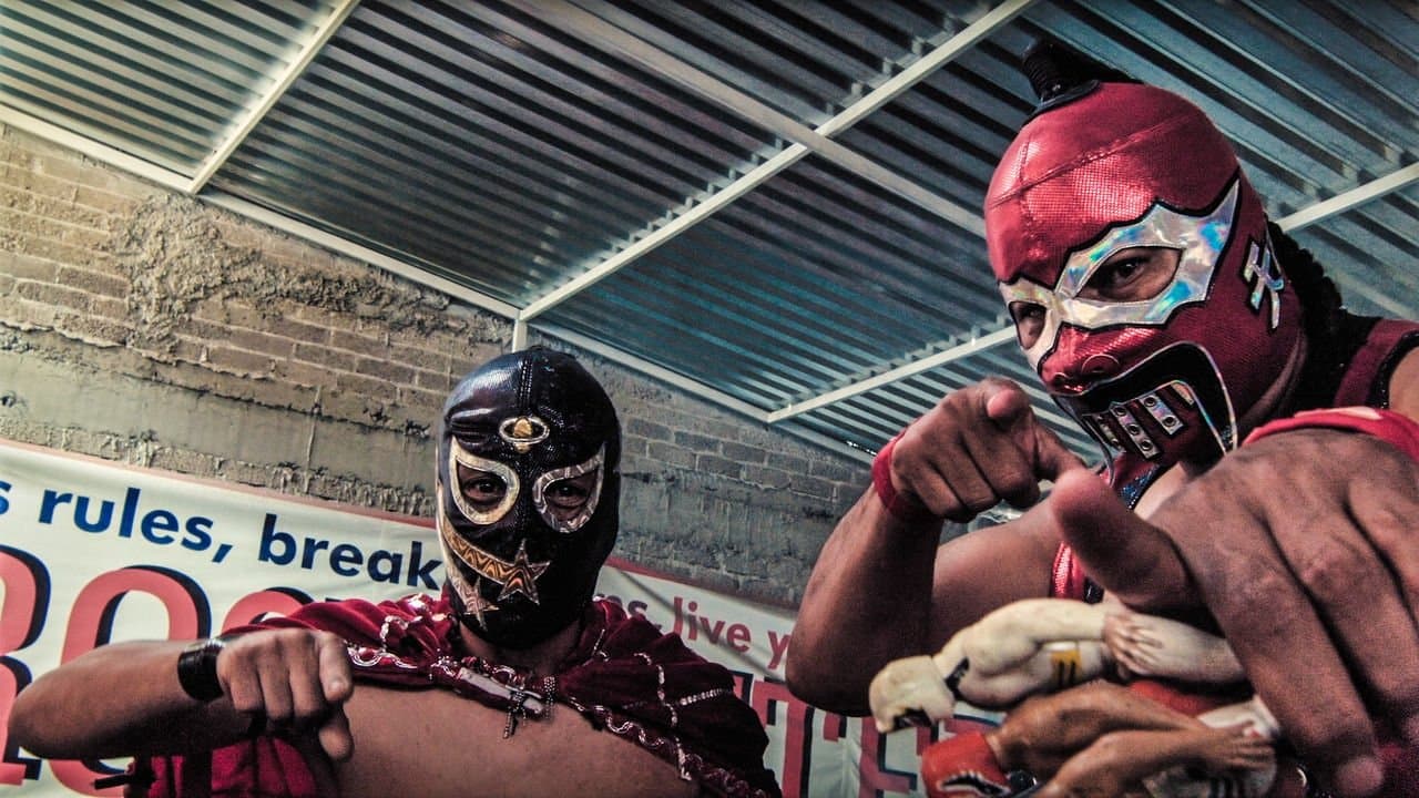 Backdrop for Nuestra Lucha Libre