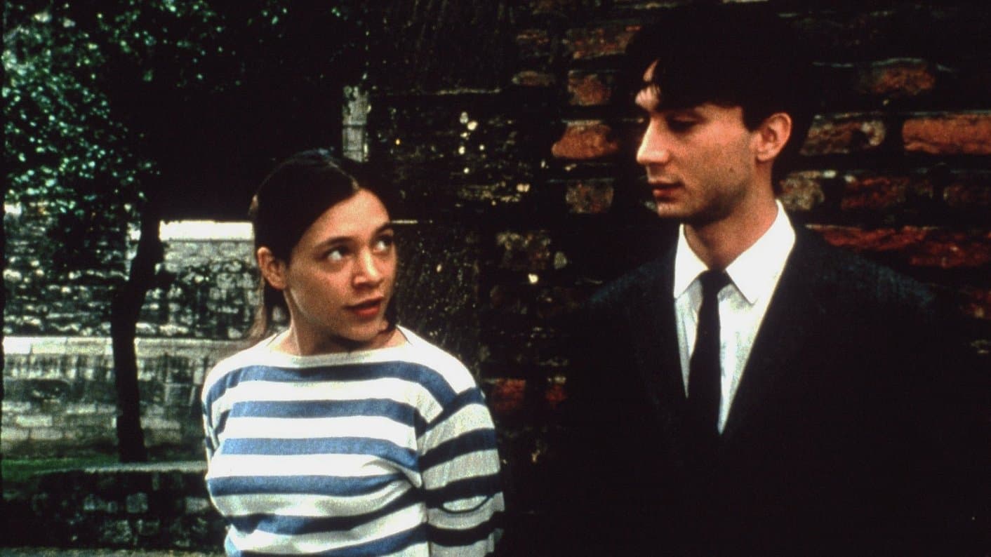 Achtergrond voor Portrait d’une jeune fille de la fin des années 60 à Bruxelles